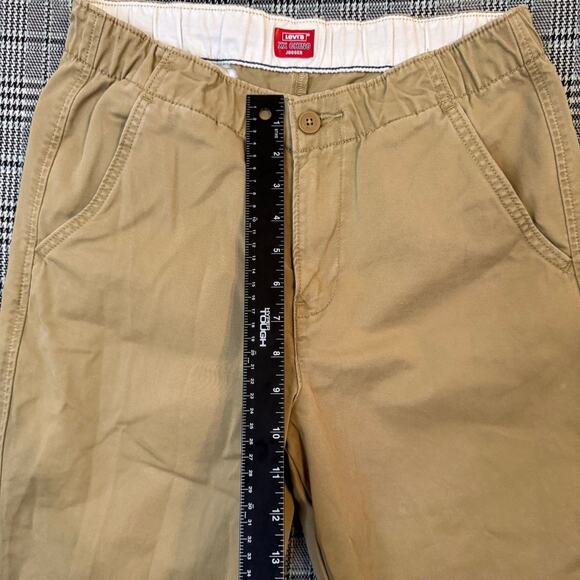 Levi's XX Chino Jogger Men's Pants Khaki Cotton Elastic Size Small S - Picture 4 of 8